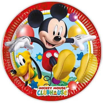 Mickey Mouse parti tányér, 19,5cm, 8db/csomag