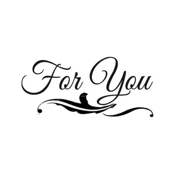 HD gumi pecsételő for you 7x11cm HD gumi pecsételő for you 7x11cm