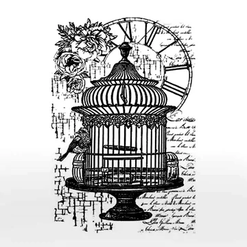 HD gumi pecsételő kalitka 7x11cm HD gumi pecsételő kalitka 7x11cm