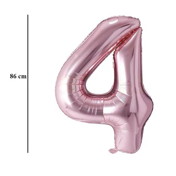 34 inch-es 4 Rózsaarany - Rose Gold Számos Super Shape Fólia Lufi