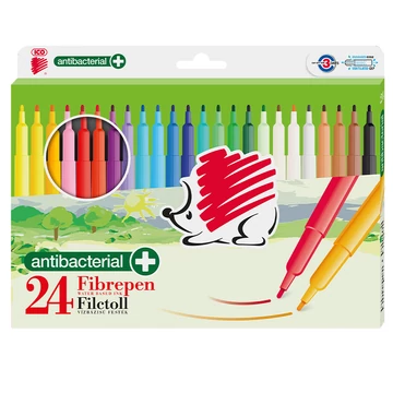 Süni antibakteriális filctoll 24-es
