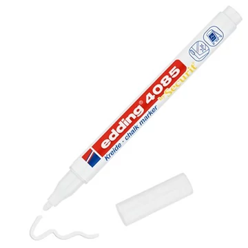 Folyékony Krétamarker Edding 4085 fehér