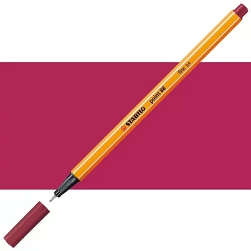 Tűfilc Stabilo Point 88/19 - Bíborvörös
