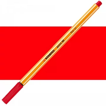 Tűfilc Stabilo Point 88/40 - Piros