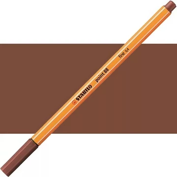 Tűfilc Stabilo Point 88/75 - Vörösbarna