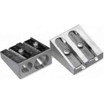 KUM hegyező, kétlyukú, fém KUM hegyező, kétlyukú, fém