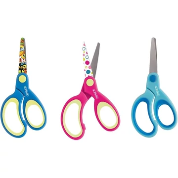Herlitz Desing iskolai olló, 13cm, jobbkezes
