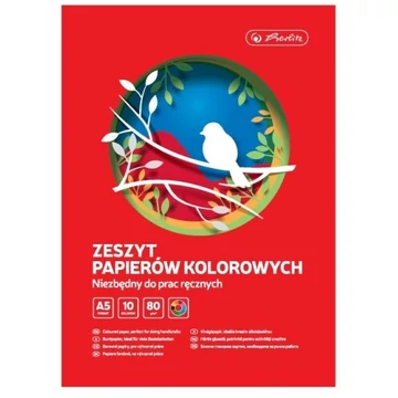 Kivágópapír Herlitz A/5, 10 ív, fényes Kivágópapír Herlitz A/5, 10 ív, fényes