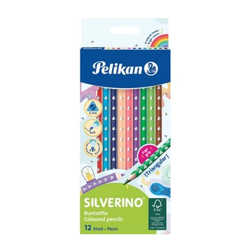 Színes ceruza Pelikan / 12 szín Silverino