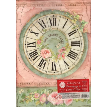 Rizspapír 21x29,7cm, órák