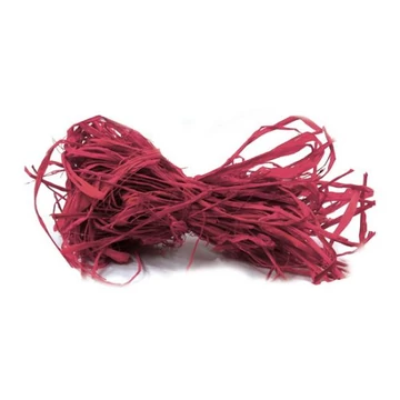 Raffia, bordó, 50g/csomag