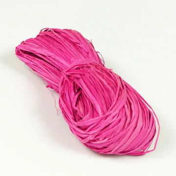 Raffia, rózsaszín, 50g/csomag