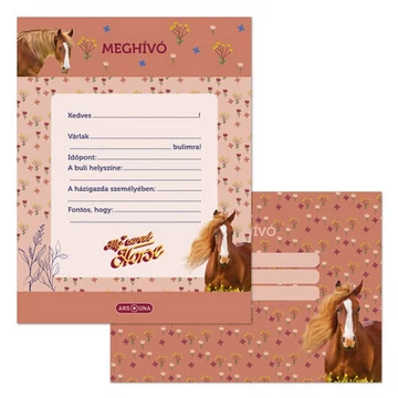 Ars Una Partimeghívó borítékkal - My Sweet Horse Ars Una Partimeghívó borítékkal - My Sweet Horse