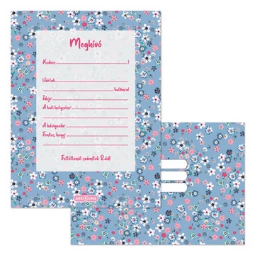 Ars Una Partimeghívó borítékkal - Pearl Blossom Blue Ars Una Partimeghívó borítékkal - Pearl Blossom Blue