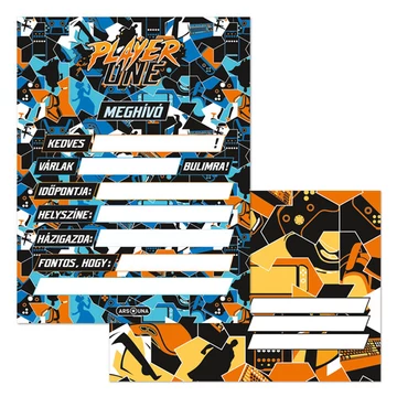 Ars Una Partimeghívó borítékkal - Player Line Ars Una Partimeghívó borítékkal - Player Line