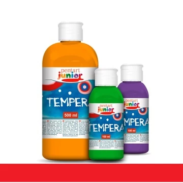 Tempera festék 100 ml tűzpiros