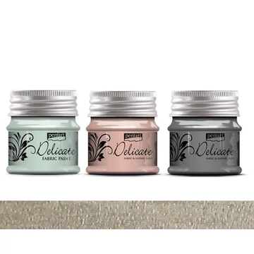 Delicate textil- és bőrfesték 50 ml antikezüst Delicate textil- és bőrfesték 50 ml antikezüst