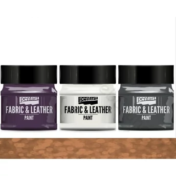 Textil- és bőrfesték 50 ml csillogó bronz Textil- és bőrfesték 50 ml csillogó bronz