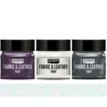 Textil- és bőrfesték 50 ml csillogó szivárvány Textil- és bőrfesték 50 ml csillogó szivárvány