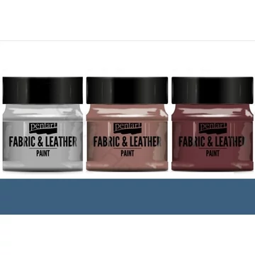 Textil- és bőrfesték 50 ml farmerkék Textil- és bőrfesték 50 ml farmerkék