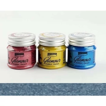 Glamour textil- és bőrfesték 50 ml kékezüst Glamour textil- és bőrfesték 50 ml kékezüst