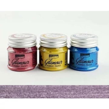Glamour textil- és bőrfesték 50 ml lilaezüst Glamour textil- és bőrfesték 50 ml lilaezüst