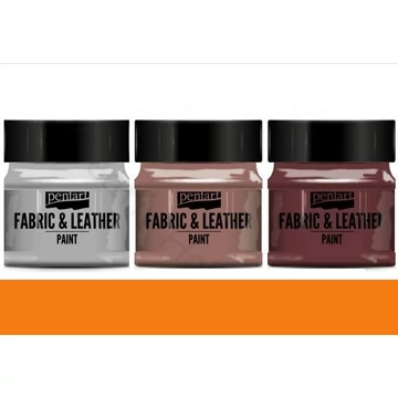 Textil- és bőrfesték 50 ml narancs