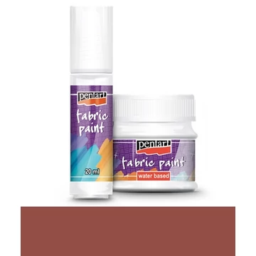 Textilfesték 20 ml sötétbarna
