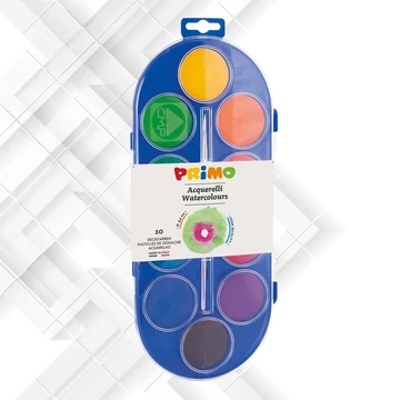 Vízfesték PRIMO 44 mm 10/szín