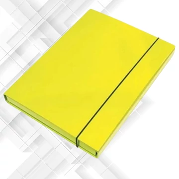 Füzetbox, Optima sárga A/4