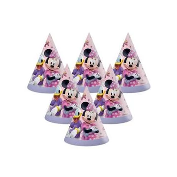 Minnie Egér és Daisy Kacsa Parti Kalap, 6 db-os