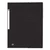 Gumis mappa A/4 Oxford Top File - Fekete