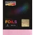 Színes fólia lap 9x9 cm 5 lap/csomag, világoslila 40113