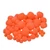 Pompom/75db, különböző méretű, narancssárga