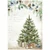 Rizspapír 21x29,7cm, Romantic Cozy Winter Blue Tree