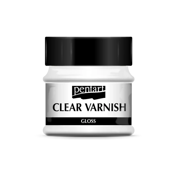 Színtelen fényes lakk, oldószeres 50 ml