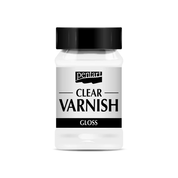 Színtelen fényes lakk, oldószeres 100 ml