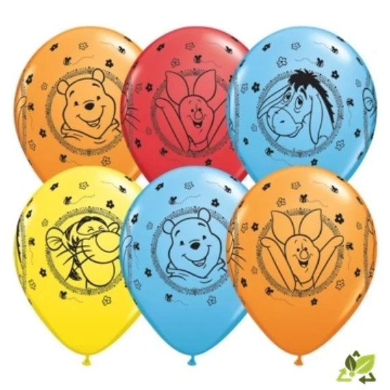 11 inch-es Winnie The Pooh Characters - Micimackó Spec. Asst. Lufi (6db/csomag)