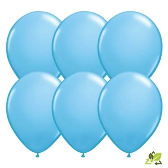 11 inch-es Pale Blue (Standard) Kerek Lufi (6db/csomag)
