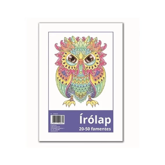 Írólap, famentes, 50 ív, Herlitz