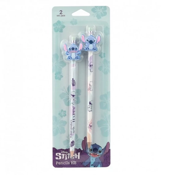 Grafitceruza, HB, 2 db-os - Stitch White & Mint