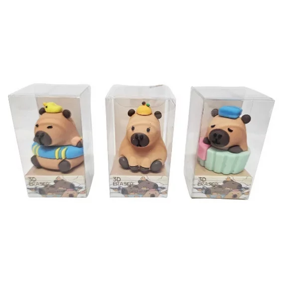 Radír kapibara 3D
