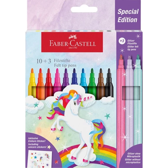  Faber Castell filctoll készlet, 13 db-os - Unikornis