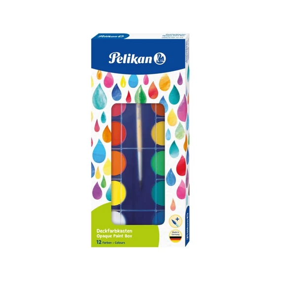 Vízfesték / 11 szín +1 fedőfehér Pelikan