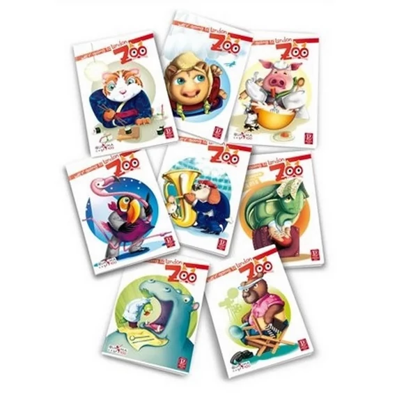 PIGNA kockás füzet, 27-34 - London Zoo Station