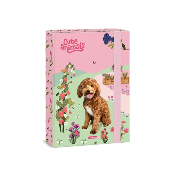 Ars Una füzetbox A/4 - Cute Animals Doggie