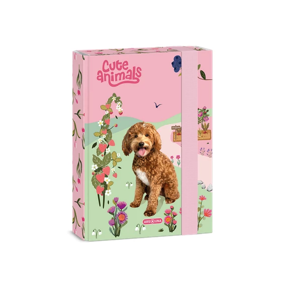 Ars Una füzetbox A/5 - Cute Animals Doggie