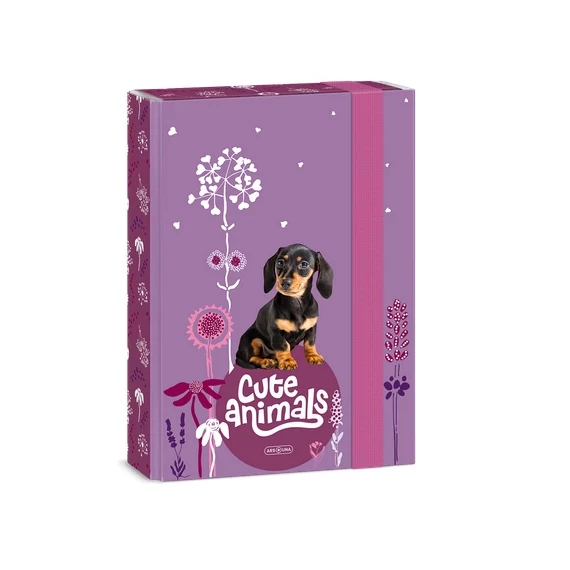 Ars Una füzetbox A/5 -  Cute Animalsn Puppy