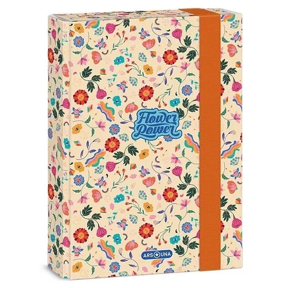 Füzetbox,  Ars Una Flower Power A/5