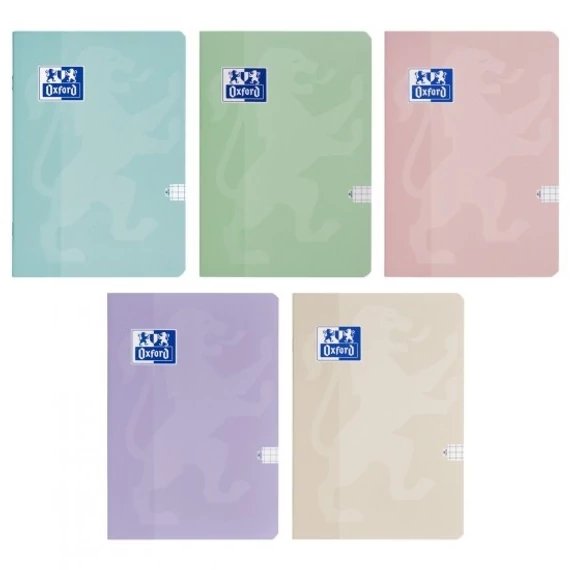 Füzet 87-60, A/4,  kockás - Oxford Touch Pastel